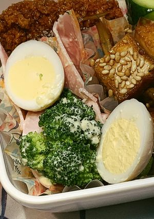 ブロッコリーとハムのマヨチーズサラダ-レシピのメイン写真