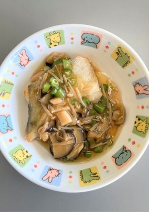 【保育所給食】たらのきのこあん-レシピのメイン写真