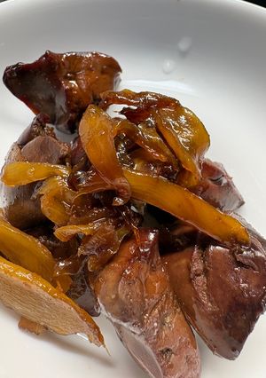 鶏レバーの甘辛煮🤤-レシピのメイン写真