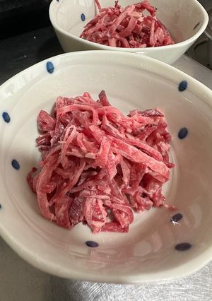 【無限ビーツ】ビーツのツナマヨ和え-レシピのメイン写真