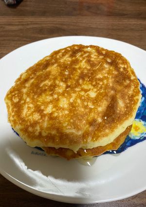 【卵・小麦粉不使用】米粉豆乳パンケーキ-レシピのメイン写真