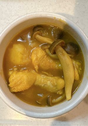 オイルフリー♡鶏手羽元スパイスカレー-レシピのメイン写真