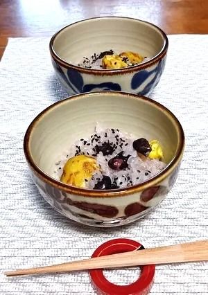栗と黒豆の炊き込みご飯-レシピのメイン写真