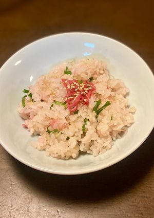 紅生姜の赤梅酢寿司-レシピのメイン写真