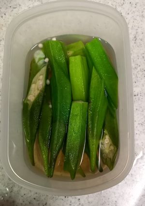 オクラの白だし浸け-レシピのメイン写真