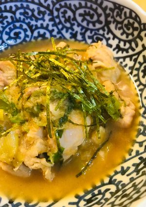 鶏肉のあまからおろし炒め-レシピのメイン写真
