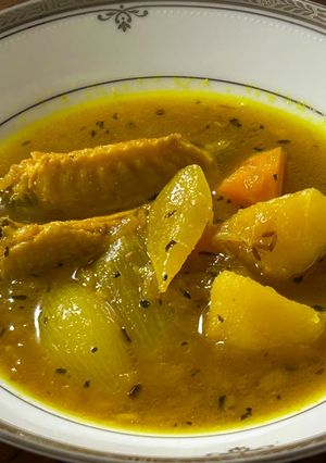 旨みたっぷり！チキンと野菜のスープカレー-レシピのメイン写真