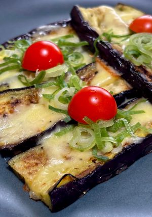 長なすのとろりチーズ焼き♪-レシピのメイン写真
