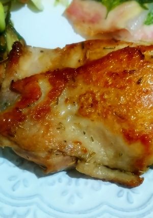 鶏モモ肉のレモン汁漬け焼き-レシピのメイン写真