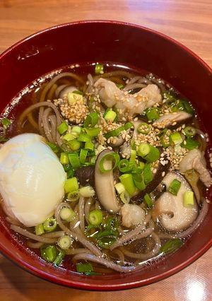 ホルモン蕎麦★-レシピのメイン写真