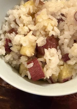 簡単手抜き☆さつまいもご飯-レシピのメイン写真
