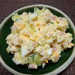 รูปของ 新生姜入りベーコンポテトサラダ