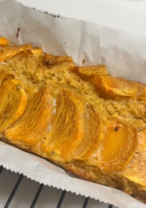 柿のパウンドケーキ（HM）-レシピのメイン写真