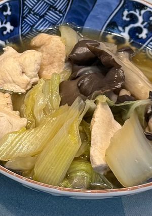 鶏むね肉と白菜のとろみ煮-レシピのメイン写真