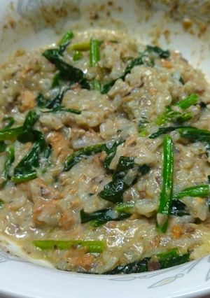 簡単！いわしの味噌煮でリゾット-レシピのメイン写真
