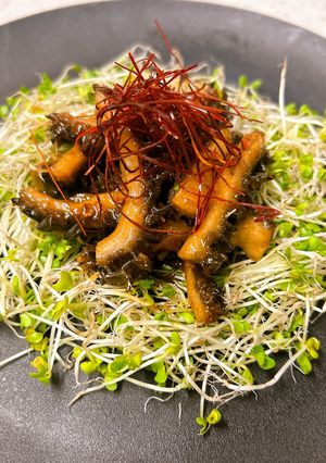 焼肉のたれで簡単♪ハチノスのピリ辛炒め-レシピのメイン写真