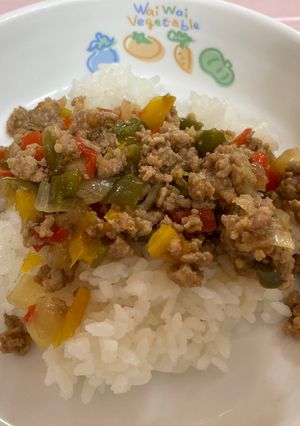 【保育園給食】ガパオライス-レシピのメイン写真