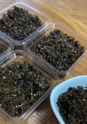 大量消費　大葉（シソ）の佃煮-レシピのメイン写真