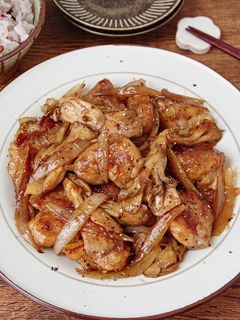 ☆簡単☆チキンと舞茸のたれポン炒め-レシピのメイン写真