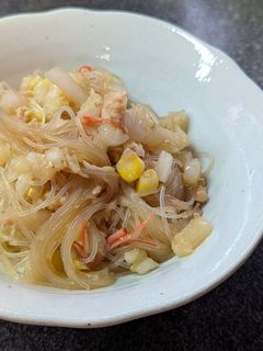 白菜消費♡春雨とツナの中華サラダ-レシピのメイン写真