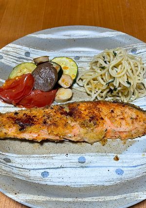 😋鮭のハーブ🌿ソテー-レシピのメイン写真