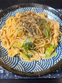 スパゲティ・きつねカルボナーラ-レシピのメイン写真