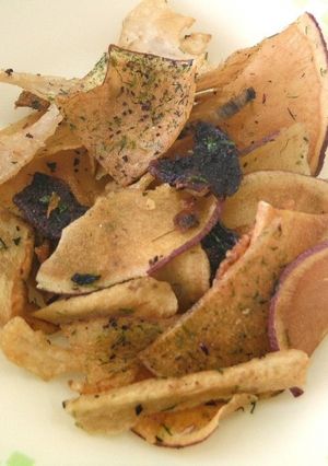 ☆学校給食☆はるかなたの米粉チップス-レシピのメイン写真
