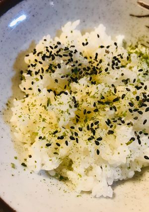 毎日のしろごはん●ごましお＆青海苔-レシピのメイン写真