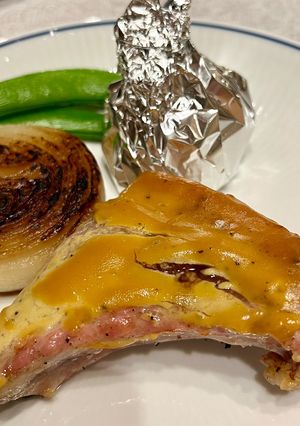 骨付き豚ロースオーブン焼ハニーマスタード-レシピのメイン写真