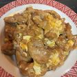 マンネリ回避!豚こま肉のふわとろ卵とじ