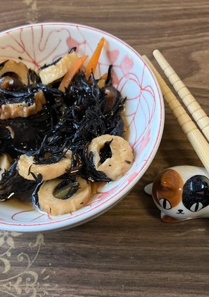 懐かしい田舎風ひじき煮-レシピのメイン写真