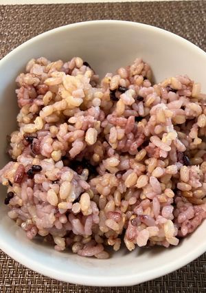 黒米の御赤飯風😻-レシピのメイン写真