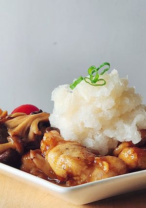 たっぷりきのこ☆人気大根おろしチキン南蛮-レシピのメイン写真