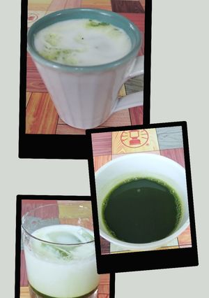 材料3つ!本格抹茶シロップ〜抹茶ラテ-レシピのメイン写真