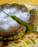 ★低糖質！抹茶のバスクチーズケーキ№４♪