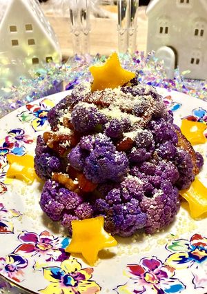 クリスマスに♫カリフラワーおかずツリー-レシピのメイン写真