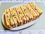 簡単ランチ！ポテトサラダのサンドイッチ