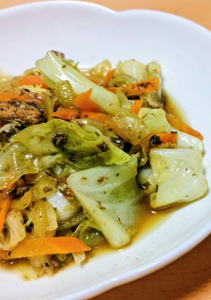 【★】いわしとキャベツの炒め煮-レシピのメイン写真