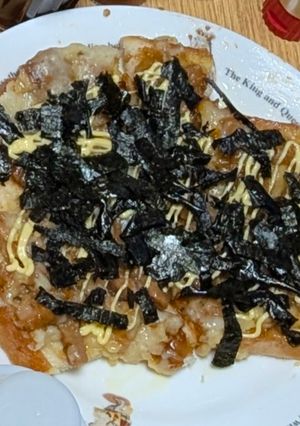 食パンで！照り焼きチキンマヨピザ-レシピのメイン写真