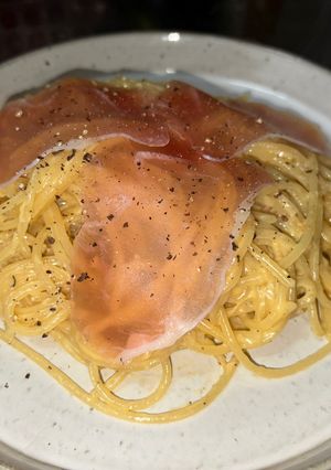 3種のチーズと生ハムのカルボナーラ-レシピのメイン写真
