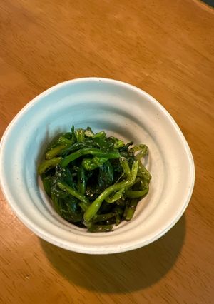 Rizzyのほうれん草の胡麻和え-レシピのメイン写真
