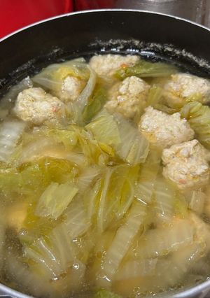 身体に優しい鶏団子スープ-レシピのメイン写真