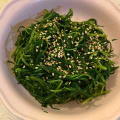 A picture of おかひじきdeナムル.