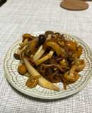 栄養士のきのこと切干大根のサッと煮