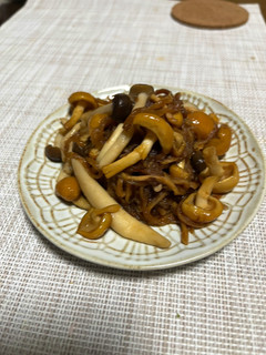栄養士のきのこと切干大根のサッと煮-レシピのメイン写真