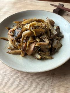 簡単ヘルシー!さば缶とごぼうのしぐれ煮-レシピのメイン写真