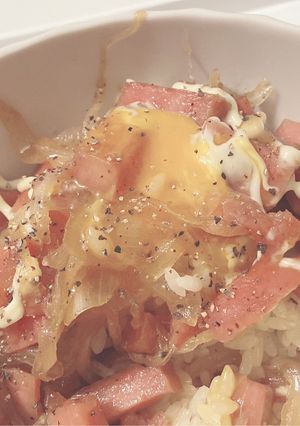 スパム丼-レシピのメイン写真