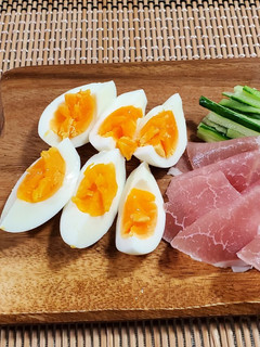 生ハムと茹で卵のオードブル-レシピのメイン写真