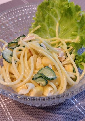 子供が大好き☆スパゲッティサラダ-レシピのメイン写真