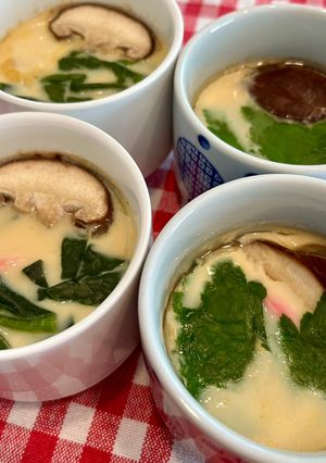 フライパンで☆ぷるぷる茶碗蒸し-レシピのメイン写真